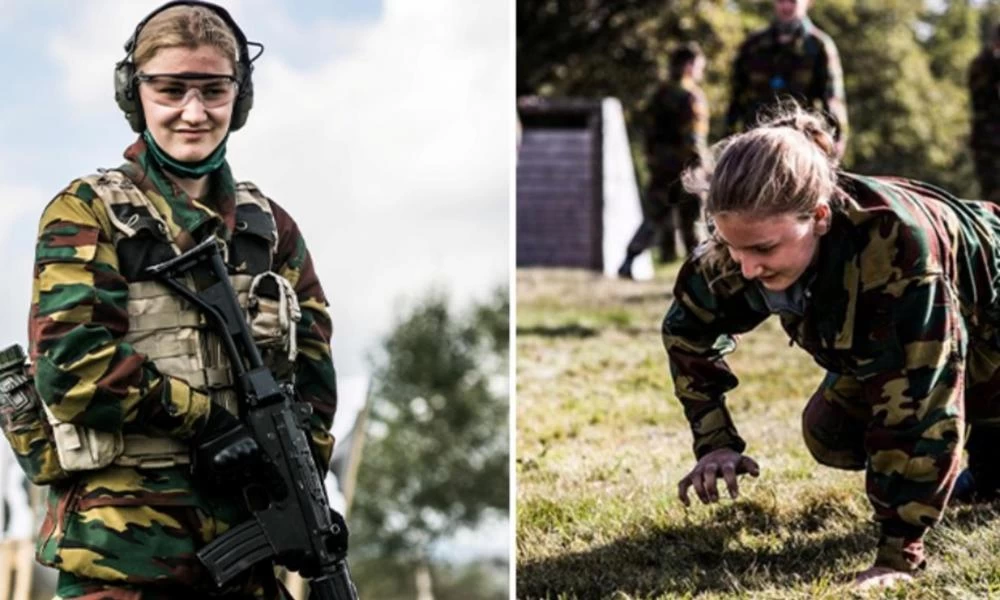 Στον στρατό η διάδοχος του βελγικού θρόνου - Στα χνάρια του πατέρα της